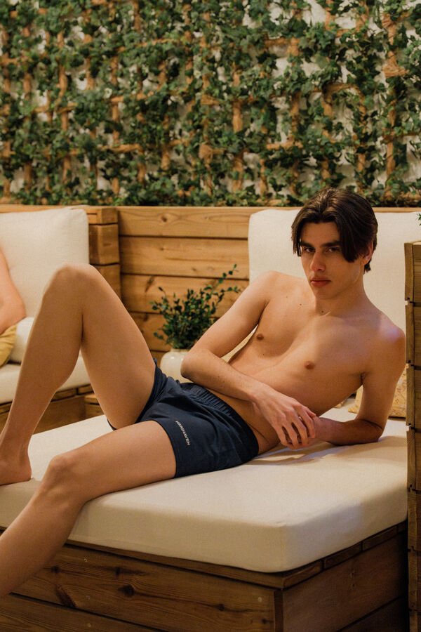 Herihaven Boxers 100% Algodão – Navy