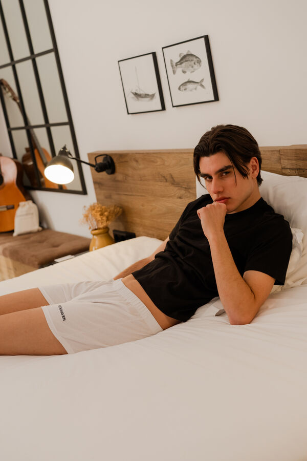 Herihaven Boxers 100% Algodão – White