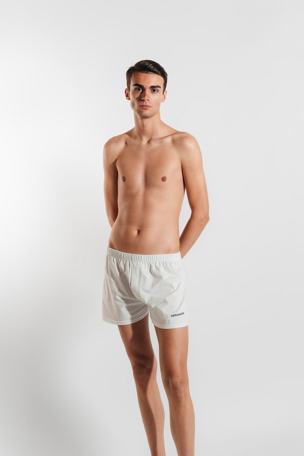 Herihaven 100% Cotton Boxers – White